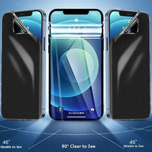 Load image into Gallery viewer, 3Pcs Anti-Spy Film for IPhone 13 Pro Max 12 Mini 7 8 Plus Privacy Screen Protector Military Grade Shatterproof HD Bubble Free Screen Protector for IPhone 11 PRO XS MAX X XR SE
