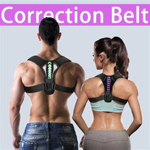 Load image into Gallery viewer, Adjustable Back &amp; Shoulder Posture Corrector – Clavicle Spine Support Belt for Neck, Upper Back &amp; Hunchback Correction
