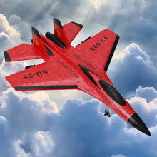 Load image into Gallery viewer, RC Foam Aircraft SU-35 Plane 2.4G Radio Control Glider Remote Control Fighter Plane Glider Airplane Foam Boys Toys for Children
