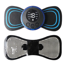 将图片加载到图库查看器，5pcs set Neck Back Massager Sticker EMS Pulse Mini Electric Massage for Shoulder Leg Cervical Body Muscle Stimulator Relief Pain
