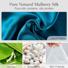 Load image into Gallery viewer, 100% Mulberry Silk Sleeping Mask – Soft Eyepatch for Travel &amp; Sleep
