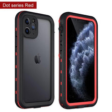 将图片加载到图库查看器，Waterproof Case For iPhone 14 13 12 11 Pro Max 14Plus 12Pro Durable Water Proof Cover Sport 360 Protect iPhone12 Mini  Waterproof Case for iPhone Drop Resistant Iphone Clear Back
