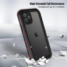 将图片加载到图库查看器，Waterproof Case For iPhone 14 13 12 11 Pro Max 14Plus 12Pro Durable Water Proof Cover Sport 360 Protect iPhone12 Mini  Waterproof Case for iPhone Drop Resistant Iphone Clear Back
