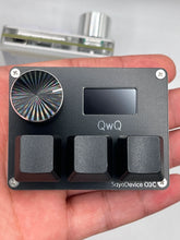 Load image into Gallery viewer, O3C SayoDevice OSU O3C Rapid Trigger Hall Switches Magnetic Pink Switches Keyboard With Knob Screen Copy Paste Shotcut
