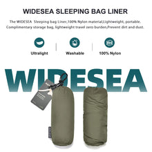 Load image into Gallery viewer, Outdoor Camping Sleeping Bag Liner Ultralight Mummy Sleeping Bag Backpack Liner Single Person Travel  Sleeping Bag
