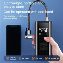 Load image into Gallery viewer, Car Air Pump Wired/Wireless Protable Car Air Compressor 150PSI Tire Inflation Pump for Motorcycle Bicycle Car Tire Ball Inflator
