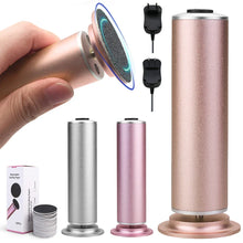 Load image into Gallery viewer, Electric Foot Callus Remover Foot Care File Heels Dead Skin Pedicure Tool Electronic Foot Grinder with 60 Replacement Sandpaper
