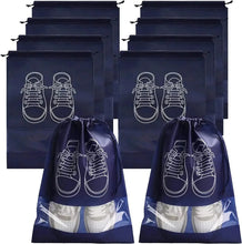 Load image into Gallery viewer, 5PCS Travel Shoe Storage Bags – Waterproof Non-Woven Large Capacity
