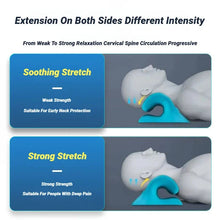Load image into Gallery viewer, C-Type Neck &amp; Shoulder Relaxer Cervical Traction Massage Pillow
