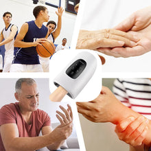 Load image into Gallery viewer, Wireless Electric Hand Massager Air Compression Hot Compress Palm Acupoint Massager Finger Arthritis Numbness Muscle Relaxation
