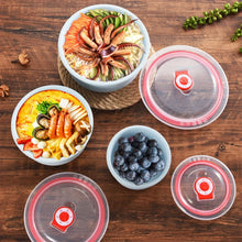 Load image into Gallery viewer, 3PCS Bento Food Storage Containers – Microwaveable Meal Prep Box
