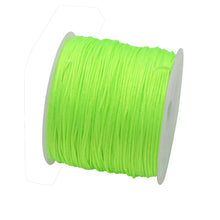 Load image into Gallery viewer, 50 Yards 0.8mm Braided Nylon Cord – Durable Satin String for Jewelry Making, Beading, Macrame, Chinese Knot &amp; DIY Crafts
