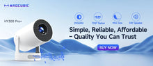Load image into Gallery viewer, Transpeed 4K Wifi6 HY300 Pro Projector
