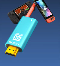 Load image into Gallery viewer, USB C to HDMI Adapter Charger Cable for Switch Type C to HDMI Line Laptop iPhone15 MacBook Huawei Xiaomi Dock Accessories Gift

