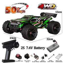 Load image into Gallery viewer, 9522PRO 1:16 RC Car - 85KM/H Brushless 4WD Off-Road Drift Racing Truck with LED Lights, Professional High-Speed Remote Control Car
