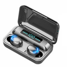 将图片加载到图库查看器，TWS F9-5 Earphone Bluetooth Earphones Wireless Headphones Hifi Stereo Sports Earbuds Headset Hearing Aids With Mic Handfree
