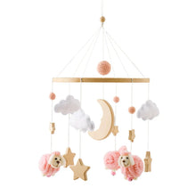 Load image into Gallery viewer, Baby Wooden Bed Bell Bracket Mobile Holder
