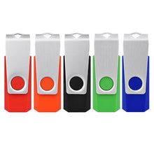 Load image into Gallery viewer, KOOTION 128GB 64GB 32GB 16GB Flash Drive USB Thumb Drive Bulk USB Drive Swivel Pen Drive for Data Storage
