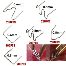 Load image into Gallery viewer, 3000PCS Hot Stapler Staples For Plastic Welder Automotive Plastic Repair Machine Welding Wire Car Bumper Repair Welding Machine
