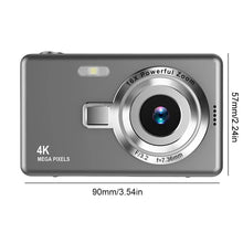 Load image into Gallery viewer, 4K HD 1080P Digital Camera 96MP Portable Vlogging Camera 16X Zoom Camcorder Camera 2.4 Inch IPS Screen for Kid Adult Photography
