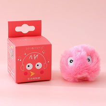 Load image into Gallery viewer, Smart Fluffy Plush Cat Ball Toys Interactive Chirping Balls Cat Kicker Toys 3 Lifelike Sounds Fun Kitty Kitten Toys  Interactive Electric Cat Ball with Sound
