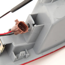 将图片加载到图库查看器，Rear Bumper Lights For Mitsubishi Outlander EX 2007-2012 Red Lens Tail Brake Light Fog Lamp Car Accessories
