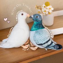 Load image into Gallery viewer, Simulation Pigeon Plush Toy – Cartoon Peace Dove Stuffed Doll Gift
