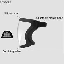 Load image into Gallery viewer, Work Protection Mask Transparent Facial Protector Face FaceMask Protective Outdoor Heating Home Kitchen Tools Full Face Mask
