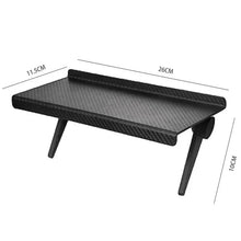 Load image into Gallery viewer, Adjustable Screen Storage Rack - No-Drill Shelf for TV &amp; Computer Monitors
