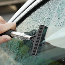 Load image into Gallery viewer, Car Rearview Mirror Wiper Cleaning Tool Auto Glass Mist Cleaner Scraper Car Accessories Handle Telescopic Window Cleaning Brush
