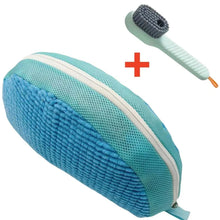 将图片加载到图库查看器，Shoe Washing Machine Bag with Brush Set – Durable Laundry Cleaner (1–4PCS)
