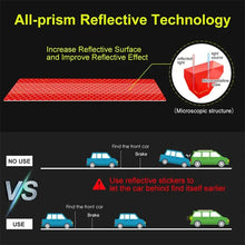 Load image into Gallery viewer, 1 Set Reflective Warning Safety Tape – Car Trunk Anti-Collision Strips for Vehicle Protection
