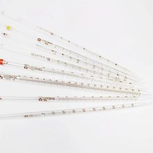 Load image into Gallery viewer, 5Pcs/Lot 0.1ml To 50ml Glass Graduated Pipette With Color Mark, All Size Available Glass Dropper Pipet Tube Transfer Pipette
