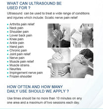 Load image into Gallery viewer, Ultrasound Physiotherapy Massage Device 1MHz Intensity for Muscle &amp; Joints Pain Relief No-Drug Ultrasonic Instrument Machine
