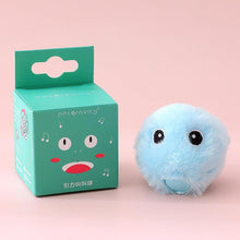 Load image into Gallery viewer, Smart Fluffy Plush Cat Ball Toys Interactive Chirping Balls Cat Kicker Toys 3 Lifelike Sounds Fun Kitty Kitten Toys  Interactive Electric Cat Ball with Sound
