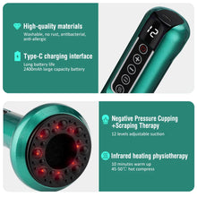 Load image into Gallery viewer, Chinese Electric Suction Cupping Set Beauty Massager Glass Jars Anti Cellulite Cupping Vacuum Slimming Guasha
