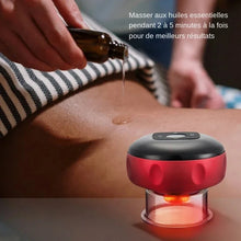 Load image into Gallery viewer, High Quality Body Scraping Massage Smart Electric Vacuum Cupping Heating Suction Cup Device Back Neck Arm Massger
