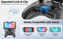 将图片加载到图库查看器，Adjustable Switch Pro Controller Handle Bracket Game Accessories Gamepad Clip Clamp Holder Mount
