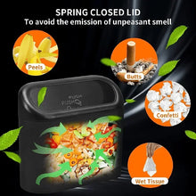 将图片加载到图库查看器，Car Trash Can (with Lid) Contains 60 (300) Garbage Bags, Small Car Trash Can, Leak-proof Mini Car Accessories
