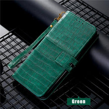 Load image into Gallery viewer, Luxury Pattern Flip Case For iPhone 13 12 Mini 11 Pro Leather Holder Card Stand Wallet Cover Protection Anti Radiation Wallet Phone Case For iPhone

