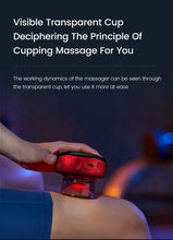 Load image into Gallery viewer, High Quality Body Scraping Massage Smart Electric Vacuum Cupping Heating Suction Cup Device Back Neck Arm Massger
