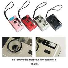 Load image into Gallery viewer, Vibe Vintage Retro 501F 35mm Reusable Non-Disposable Film Camera Black/Red/Champagne Silver/Pink
