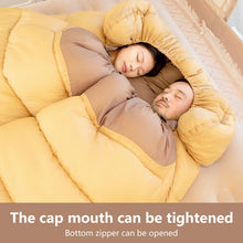 将图片加载到图库查看器，BSWOLF 2 Person Camping Sleeping Bag Four Seasons Portable Winter Sleeping Bag for Outdoor Camp Travel Hiking
