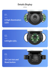 Load image into Gallery viewer, INQMEGA 5MP TUYA Camera Smart Cloud Video Surveillance Camera Outdoor WIFI Auto Tracking Google Home Alexa Camera CCTV PTZ Cam
