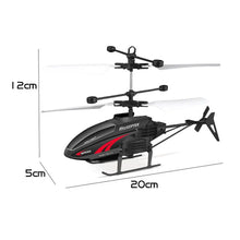 Load image into Gallery viewer, Remote Control Helicopter Plane Mini Flying Helicopter Toy Rechargeable Infrared Sensor/Drone/USB Charging Hobbies
