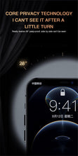 Load image into Gallery viewer, 3PCS Privacy Screen Protector For iPhone 14 PRO MAX Anti-Spy Glass For iPhone 13 12 11 XS Max XR 7 8 Plus SE 2022 Tempered Glass 9H Hardness Tempered Glass Anti Spy Case Friendly Screen Protector
