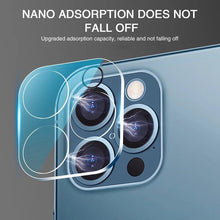Load image into Gallery viewer, 3D Camera Glass Protectors for iPhone 13 14 Pro Max 12 Mini XR HD Back Lens Protective Glass Film on iPhone 11 12 PRO MAX X XS
