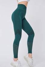 将图片加载到图库查看器，Women Mesh Leggings High Waist Seamless Fitness Leggings Fashion Female Gym Workout Leggings Seamless Gym Running Stylish Tight Athletic Leggings Soft Active Legging For Women
