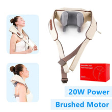 Load image into Gallery viewer, Foreverlily 26W Neck &amp; Shoulder Massager Wireless Back Kneading Shawl
