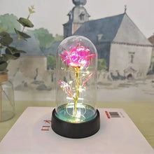 Load image into Gallery viewer, LED Rose Night Light – Realistic Eternal Flower Romantic Decor
